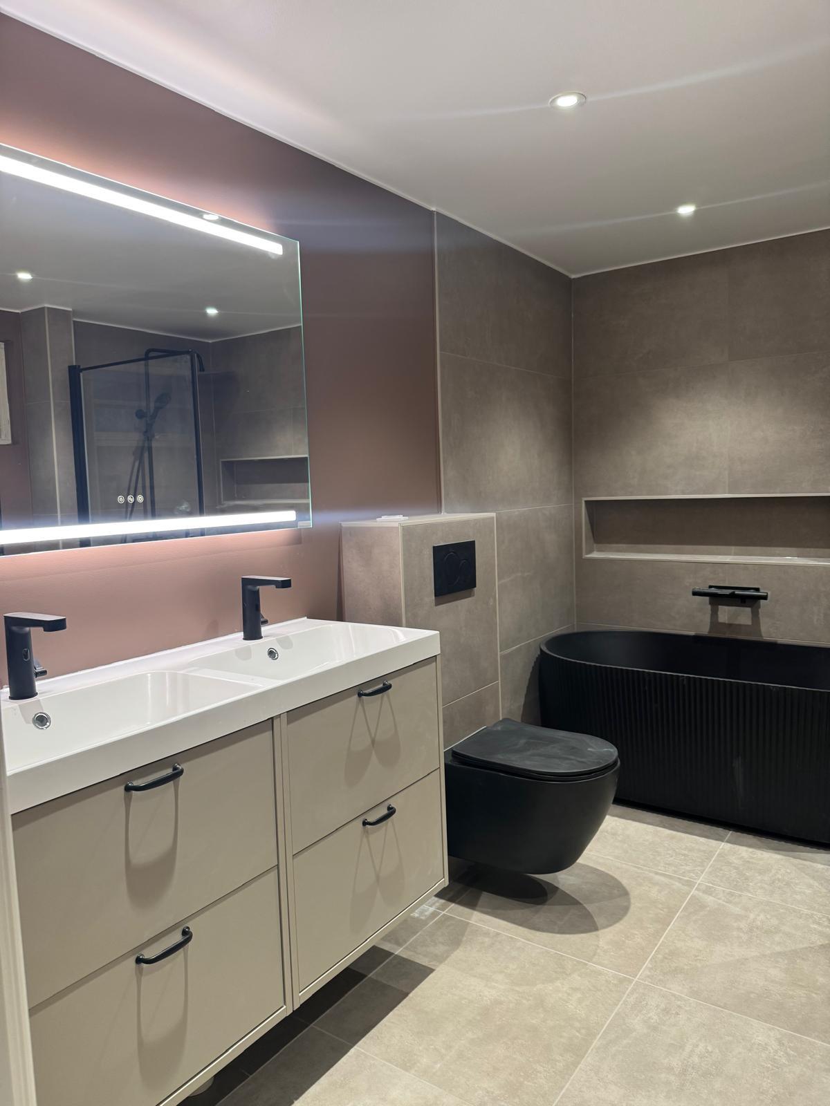 Badrumsrenovering i Malmö – projektbild 8 av 9