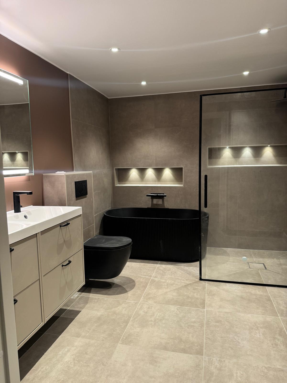 Badrumsrenovering i Malmö – projektbild 9 av 9