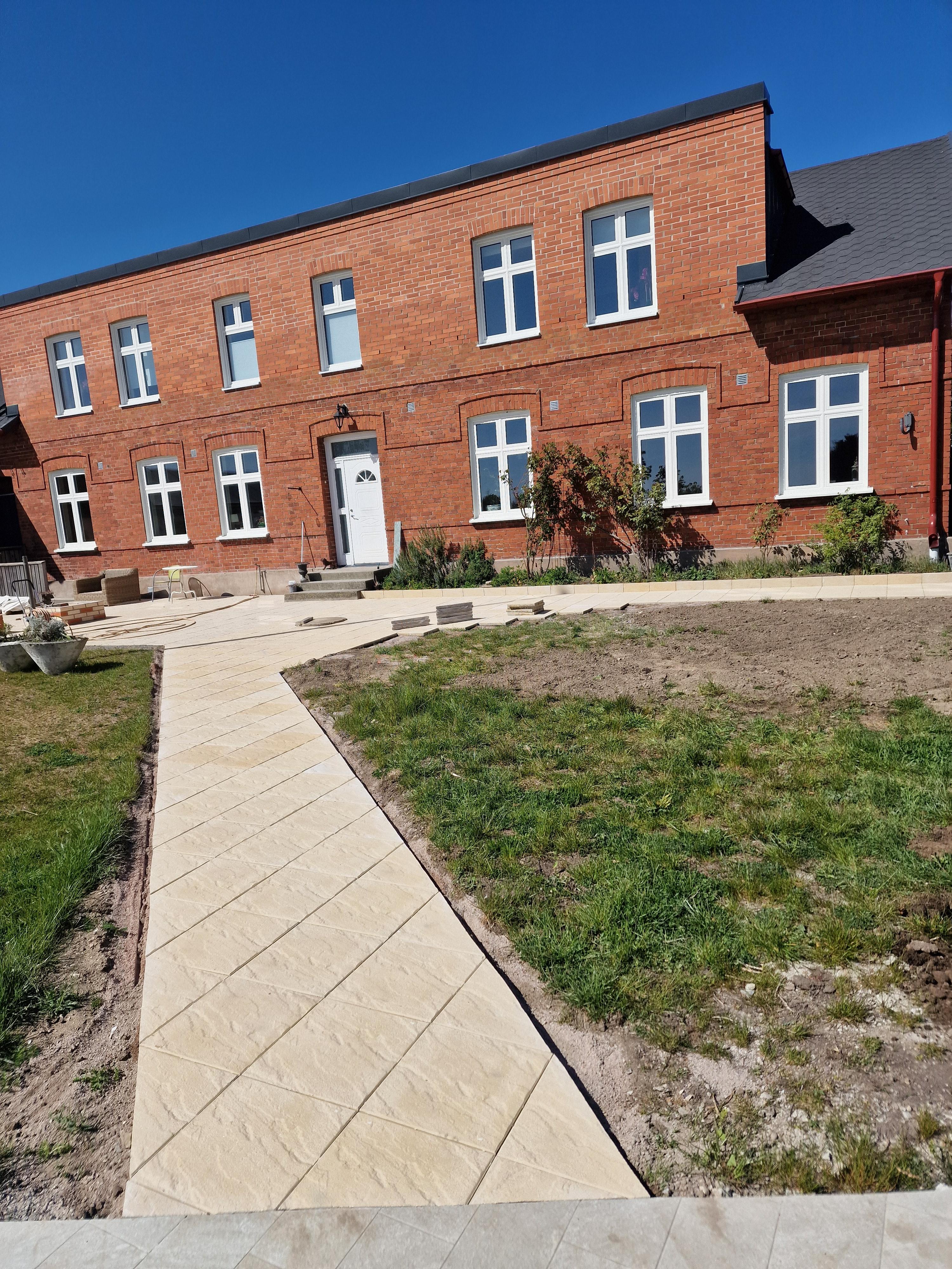 Plattsättning på bakgården i Malmö – projektbild 6 av 18