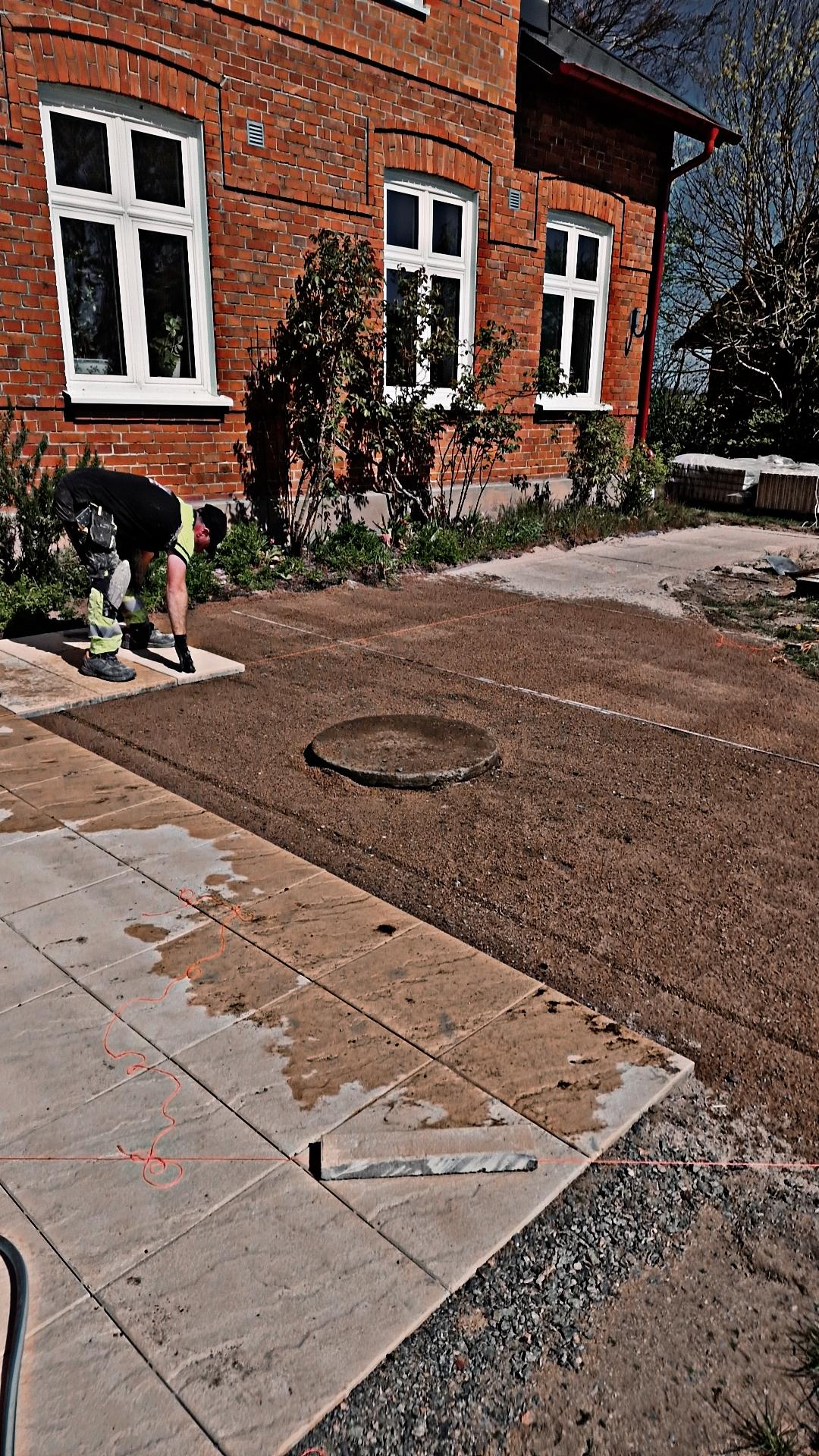 Plattsättning på bakgården i Malmö – projektbild 8 av 18