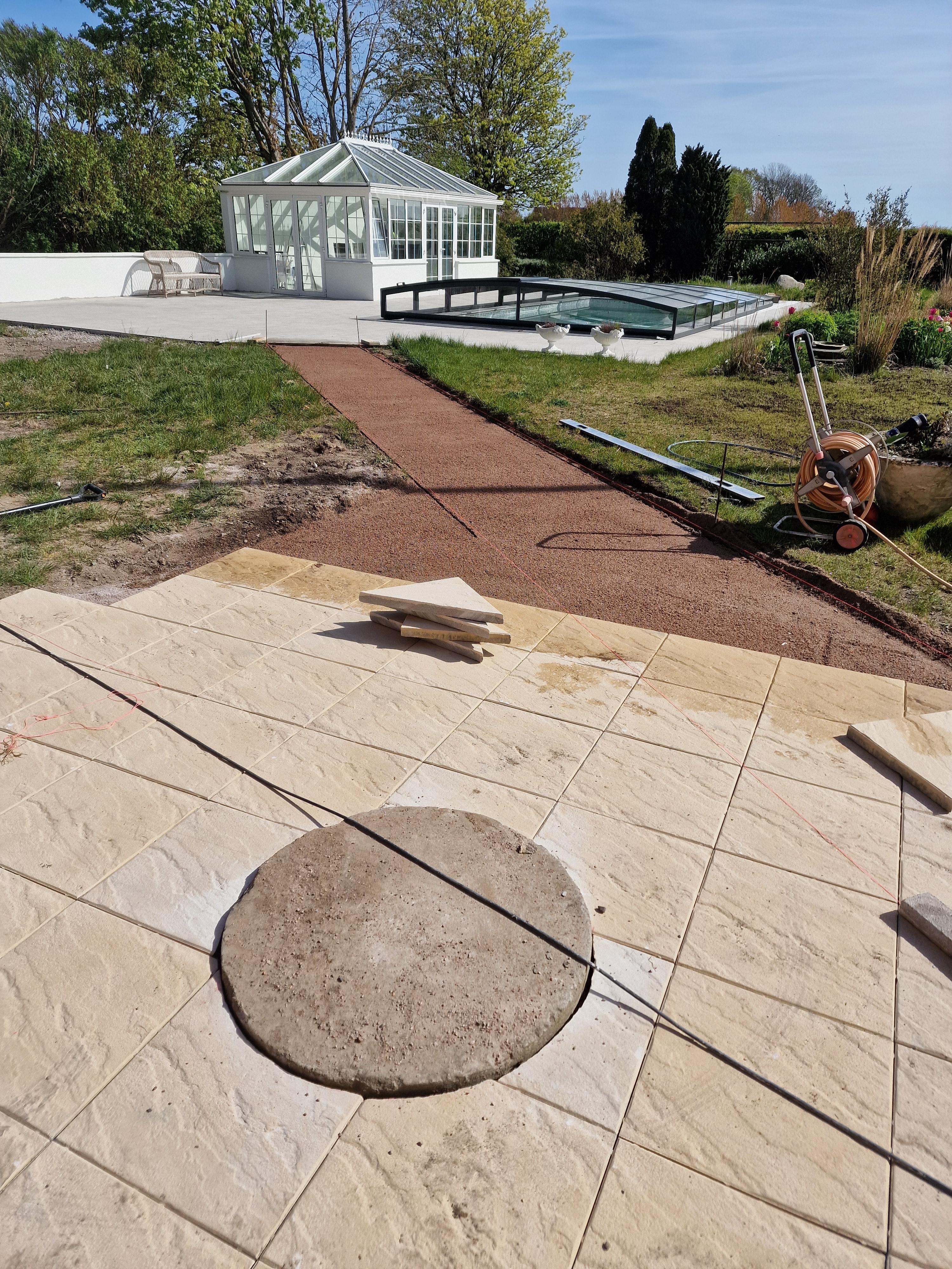 Plattsättning på bakgården i Malmö – projektbild 13 av 18